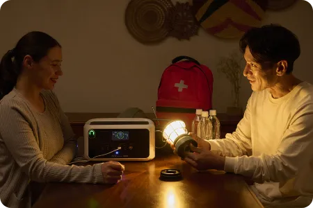 普段から「使いながら備える」いざという時でもフル充電で安心