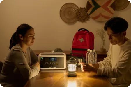 多くの機器に同時に給電できる安心