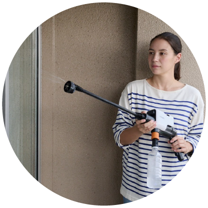 ペットボトル給水可能。