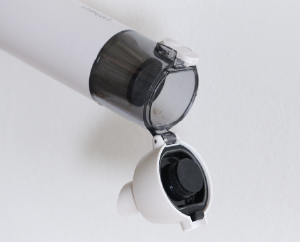 ワンタッチでゴミ捨てで衛生的