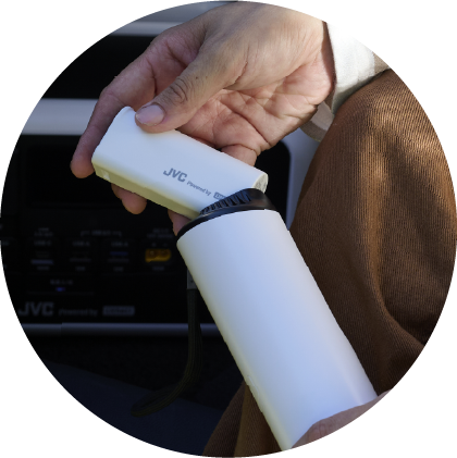 手持ちのモバイルバッテリー