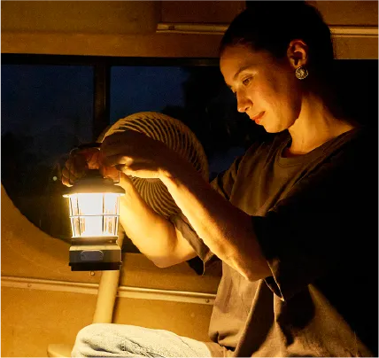 キャンプランタン