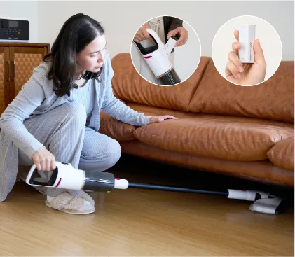 充電済みの予備バッテリーがあれば交換することで継続して使用できます